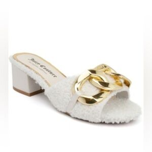 Juicy Couture zumi heeled sandals sz 6